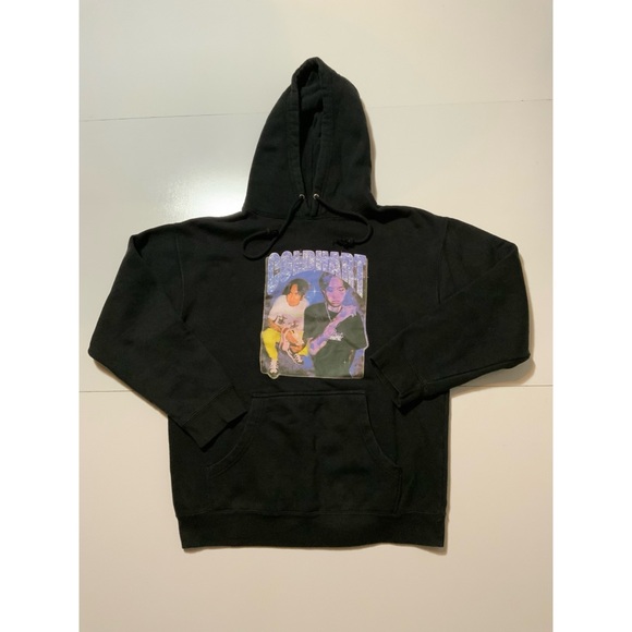 GothBoiClique GBC Copes Cold Hart Merch Black Fleece Pullover Hoodie - Picture 1 of 9